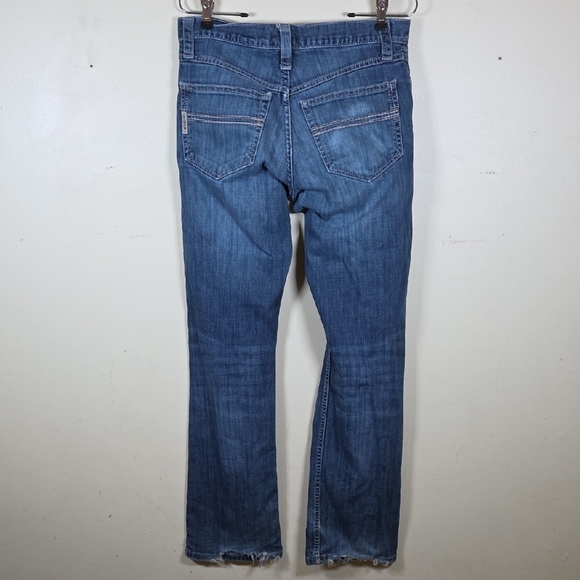 Cinch Men’s Jeans 30x34 Blue Denim Work Western Cowboy Bootcut Style - Picture 3 of 9